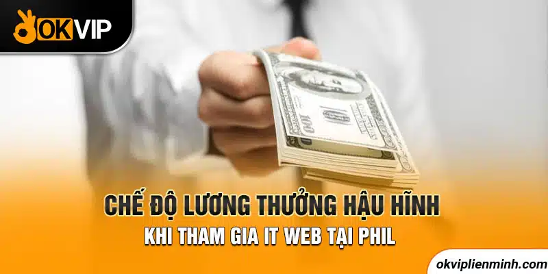 Chế độ lương thưởng hậu hĩnh khi tham gia IT Web tại Phil
